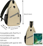 MOSISO Sling Backpack, Multipurpose Crossbody Shoulder Bag Travel Hiking Daypack