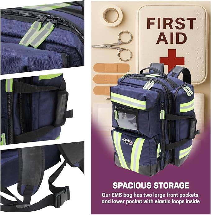 Kemp USA Premium Ultimate EMS Backpack