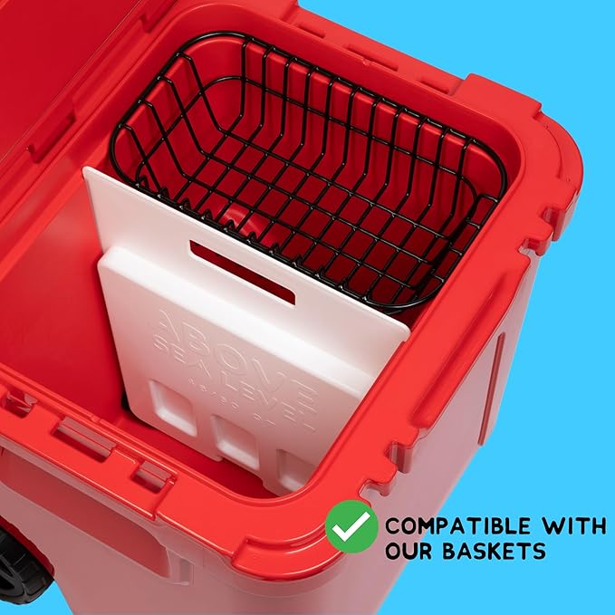 Ice Pack Divider for YETI Coolers - Four Sizes to Fit The YETI Tundra Haul, 35, 45, 65, Roadie 48, 60 - YETI Cooler Accessories - Freezable YETI Accessories