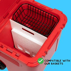 Ice Pack Divider for YETI Coolers - Four Sizes to Fit The YETI Tundra Haul, 35, 45, 65, Roadie 48, 60 - YETI Cooler Accessories - Freezable YETI Accessories