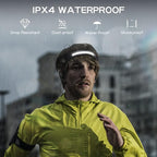 AlpsWolf LED Headlamp Rechargeable, 2 XPE LED and COB LED Head Lamp, Sensor Mode, 260° Wide Beam, IPX4 Waterproof, Rechargeable Headlight for Camping Accessories (4 Pack)