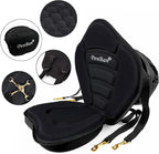 Universal Deluxe Kayak Seat Cushion with Storage Bag for Kayak,Padded Boat,SUP,Canoe,Fishing Boat,Seats with 4 Adjustable Straps