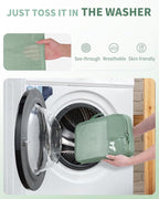 ECOHUB 4 Set /6 Set Packing Cubes for Travel Durable Suitcase Organizer Bags Set with Personalized Tag Various Sizes Travel Essentials Traveling Accessories for Luggage Machine Washable