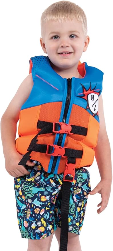 HyperLite Elite Infant/Toddler, Child & Youth Life Jackets – USCG Approved for Boating, Water Sports & Swimming
