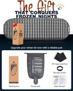 Hikenture Camping Sleeping Pad with 6.2 R-Value, Ultralight Camping Mattress for All Season, Compact & Insulated Sleeping Mat for Backpacking,Hiking,Outdoor