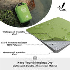 STOVER 5/10/25/30/40/55L Waterproof Backpack- Floating Dry Bag for Kayaking, Travel, Beach, Hiking, & Camping, Men/Women