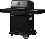 Charbroil® Pro Series™ with Amplifire™ Technology 3-Burner Propane Gas Grill and Griddle Cabinet, Black - 463365124