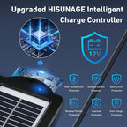 MEGSUN 12 Volt 3W Solar Car Battery Maintainer Trickle Chargers Kits, Portable Waterproof Solar Panel Charging Kit for Car, Boats, RV, Trailer, Camper, Automotive, Motorcycle, Snowmobile. (3W)