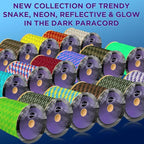 TECEUM 5/32" Paracord Rope 1000 – 1000ft / 200ft / 100ft / 50ft – Tactical Parachute Cord 4mm – 45+ Colors – Nylon String for Survival & Camping Gear – Stripe Cord for Survival – Utility Rope