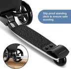 Baotree 2-in-1 Ride-On Scooter Suitcase, Scooter Luggage for Kids Ages 5-12, Foldable & Lightweight Carry with LED Light-Up Wheels