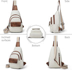 Sling Bag Crossbody Bags for Women Small Cross Body Bag Fanny Packs Chest Sling Purse for Daily Travel Leisure Sport