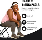 Camping Stool,2-Pack Portable Folding Stool with Carry Bag, 12in Portable Folding Chair Collapsible Camp Stool Outdoor Footstool for Travel Walking Hiking Fishing Picnic (Black(2-Pack))