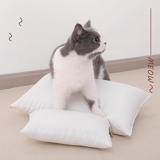 NTBAY Toddler Pillows, Down Alternative 13"x18" Pillows, Machine Washable - Soft and Breathable Travel Small Pillow for Sleeping, Ideal for Daycare, Crib, Cot, Denim Blue