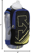 Nathan Water Bottle Handheld, Grip-Free Running Water Bottle Handheld, SpeedDraw Plus Insulated Flask, Handheld Running Water Bottle for Runners, Hiking, etc. Sports Water Bottles