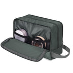 Toiletry Bag for Men Hanging Dopp Kit Water Resistant Shaving Bag Small Toiletry Bag for Traveling (Pure Gray)