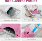 Running Hydration Vest Backpack, Lightweight Water Backpack with 1.6L Water Bladder Daypack for Women Men,Adjustable Running Vest Pack for Trail Running Hiking Cycling Race Marathon