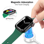 𝟐𝟎𝟐𝟔 𝐔𝐩𝐠𝐫𝐚𝐝𝐞𝐝 for Apple Watch Charger Magnetic Fast Charging Cable [Portable] Magnetic Wireless Charging Compatible with iWatch Series Ultra/10/9/8/7/6/SE/SE2/5/4/3/2-[3.3FT] White