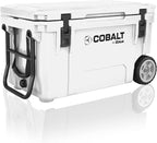 Cobalt 55 Quart Roto Molded Super Ice Cooler | Large Ice Chest - Long Term Ice Retention |