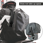 Folding Camping Stool Portable Outdoor Chair Use Height 12.5in Fishing Chair Seat for Camping Hiking Golf Hunting Hiking Outdoor Gardening and Travel Beach Maximum Weight Capacity 300 lbs (Red)