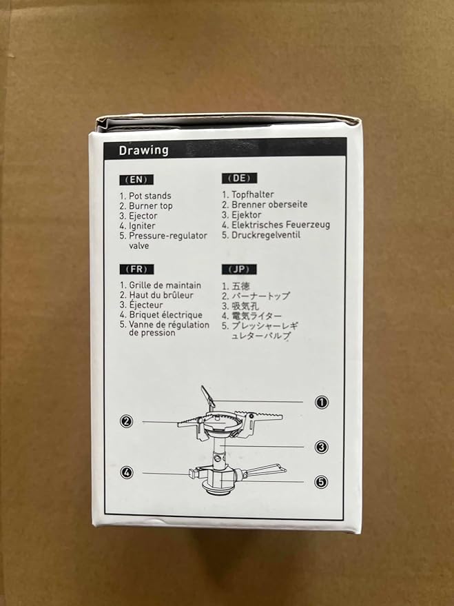 Fire-Maple Greenpeak 2 Backpacking & Camping Stove with Micro Regulated Valve - Ultralight, Compact, Isobutane-Powered Cooking Gear for Hiking, Trekking, Hunting & Emergency Use