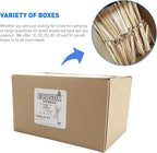 EasyGoProducts Approx. 120 Eco-Stix Fatwood Fire Starter Kindling Firewood Sticks 100% Organic Firestarter for Wood Stoves, Fireplaces, Campfires, Bonfires, Year Round, 10 Pounds