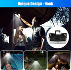 Lsnisni Headlamp Rechargeable, 2000 Lumen Ultra-Light Bright LED Head Lamp with White Red Light, 10 Modes, Motion Sensor, Hook, Waterproof Forehead Flashlight for Camping Hiking Cycling