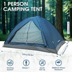 1/2/4 Person Camping Tent - Lightweight Backpacking Tent, Waterproof Windproof Easy Setup Hiking Tent, Suitable for Outdoor, Family, Camping, Hunting, Mountaineering Travel
