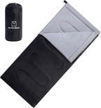 PO PO BEAR Zero Degree Sleeping Bag for Adults 100% Cotton Flannel Tall and Big