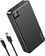 Portable Charger Power Bank 56800mAh Battery Pack-22.5W Fast Charging with USB C & LED Display, 3 Outputs High Capacity Portable Power Bank for iPhone 16/15/14/13 Series, Samsung, iPad etc