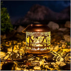 2 Pack Frog Solar Lanterns Outdoor Waterproof,Hanging Solar Lights Frog Gifts for Women Men Metal LED Decorative Light for Yard,Patio,Lawn,Tabletop,Pathway,Landscape,Garden Decor