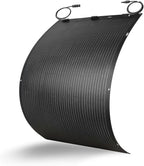 Greenmagic 200W 20V Flexible Solar Panel Ultra Thin Ultra Lightweight Off-Grid Charger for Marine RV Cabin Van Car Uneven Surfaces