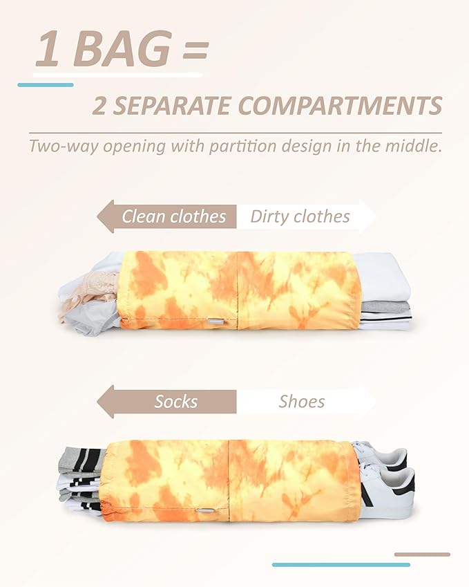 BAGSMART 6 Set /4 Set/2 Set Compression Packing Cubes for Travel, Lightweight Luggage Organizer Bags, Durable Space Saver Bags Travel Essentials