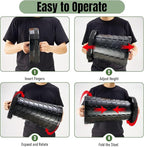 Upgraded Foldable Stool Thickened, Portable Collapsible Stool Retractable Stool for Fishing, Hiking Tours, BBQ, Parties, Outdoor Activities