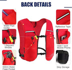 Running Vest for Women & Men, Lightweight 150g Hydration Backpack, 6L Pack for Trail Running, Marathon, Hiking, Cycling, Jogging, Adjustable Fit