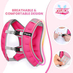 Fragraim Weighted Vest for Women Men - 8lb/10lb/12lb/16lb/22lb/25lb/30lb Weight Vest with Reflective Stripe, Detachable Phone Pouch, Ideal for Walking, Strength Training, Running, Workout, Cardio