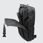 MediTac Large Hawk Type Tactical Trauma Bag Feat. Hook-and-loop Fastener Bag Backpack, MOLLE Bag Rucksack Pack - Black