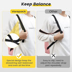 Vorspack Drawstring Backpack Water Resistant String Bag Sports Gym Sack with Side Pocket for Men Women