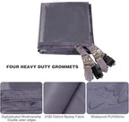 REDCAMP Lightweight Tent Footprint for 1-2 Person Tent, 87"x55" Multifunctional Waterproof Camping Tarp for Outdoor Hiking