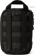 My Medic MyFak Mini Pro First Aid Kit - Small and Lightweight for Camping Hiking and Backpacking - 70 Items IFAK with Tourniquet - HSA/FSA Great for Travel - Black