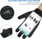 Achiou Winter Gloves, Glove for Men Women, Upgraded Touch Screen Texting Warm Running with Thermal Soft Knit Lining