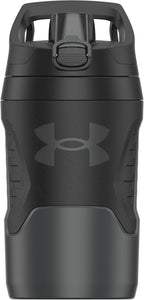 Under Armour 32 oz Insulated Water Bottles - Sports Water Jug with Handle, Fence Hook, Leak Resistant for Baseball, Football & More, 32 oz Water Bottles, Sports Water Bottle Insulated