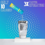 HydroMATE Electrolyte Powder Lemon Lime Hydration Packets Low Sugar 16 Count