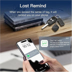 Air Tracker Tag 4 Pack Bluetooth Luggage Tracker Tag Locator Works with Apple Find My,Smart Tracker for Suitcase, Bag, Backpack, Wallet,Replaceable Battery Smart tag Finder-2pack