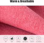 KGC 2 Pack Winter Neck Warmer Gaiter Fleece Windproof Face Mask Cover Cold Weather Scarf for Men & Women