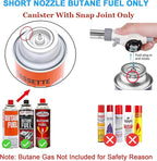 FunOwlet,Butane Torch Kitchen Blow Lighter, Culinary Torches Head Professional Chef Cooking Adjustable Flame For Sous Vide, Creme Brulee, Baking, BBQ (Butane Gas Not Included)