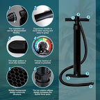 FunWater Inflatable Stand Up Paddle Board 10'/10'6"/11'/11'6" Paddle Board for Adults & Youth, Paddleboards Inflatable with Premium SUP Accessories, Wide Stable, Non-Slip Comfort Deck