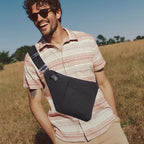 Sling Bag Cross Body Bag, Anti Theft Crossbody Bags for Travel Lightweight Chest Shoulder Bags for Women Men