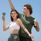 JISULIFE Portable Handheld Fan, Speed(1-100) Adjustable Turbo Mini and 3600mAh Battery Rechargeable Personal Fan, Digital Display, Gifts for Women Men Travel/Camping/Outdoor-White