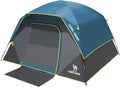 CAMEL CROWN Tents for Camping 4/8 Person Waterproof Tent Quick Setup Folding Outdoor Backpacking Tents Family Hiking
