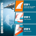 FunWater Inflatable Stand Up Paddle Board with Premium SUP Paddleboard Accessories, Anti-Slip EVA Deck, 11'/10'6'' Paddle Boards for Adults & Youth of All Skill Levels